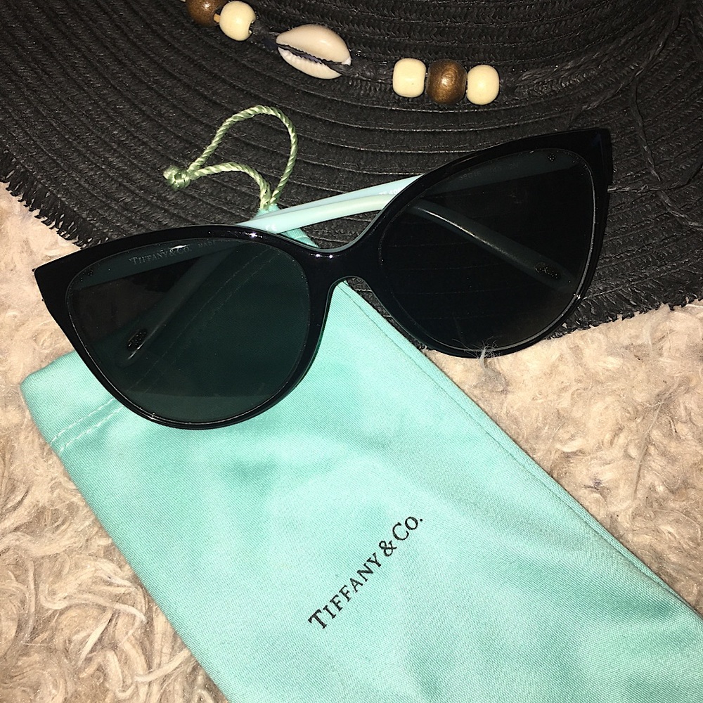 Light blue Tiffany & Co. sunglasses